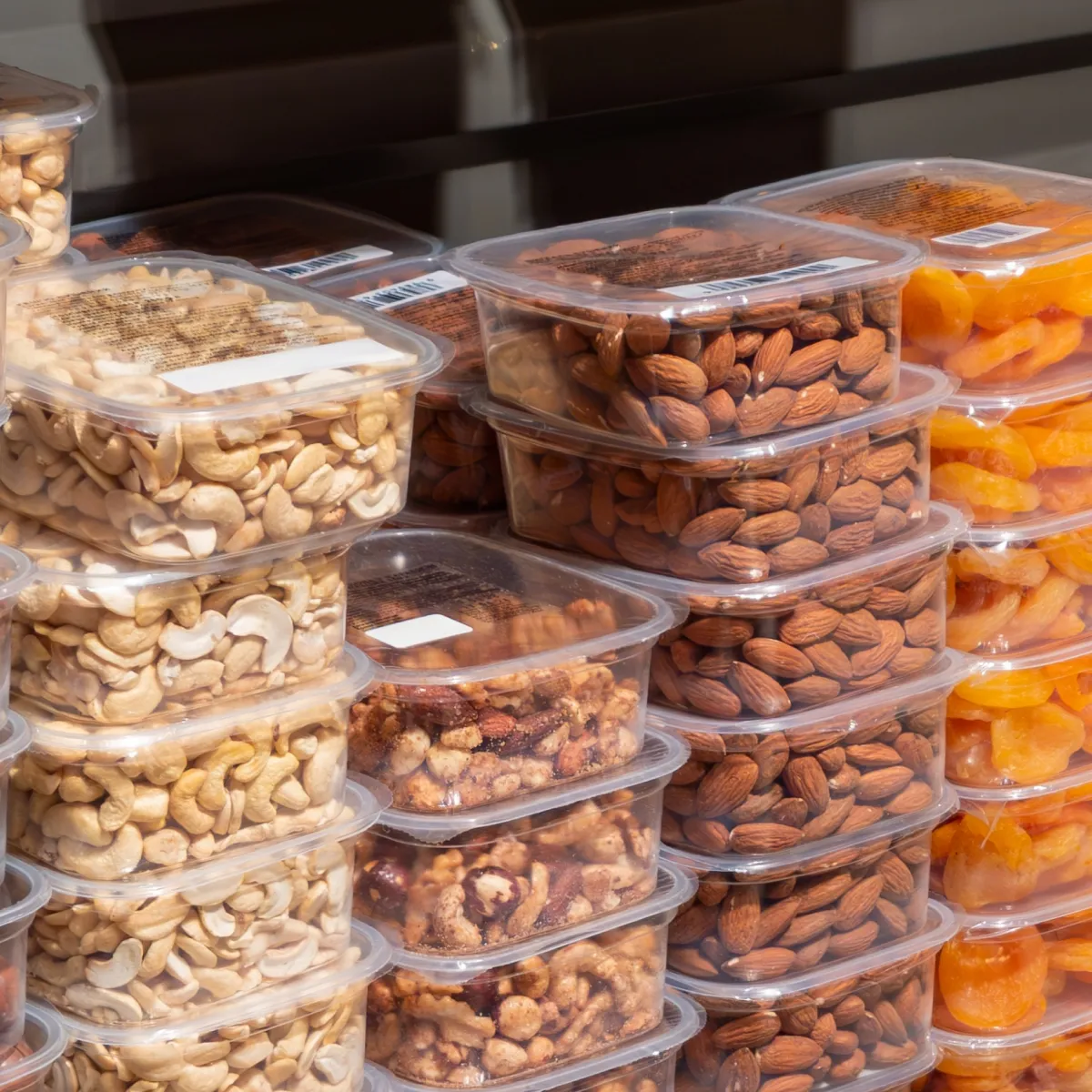 vaschette con coperchio